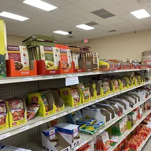 a grocery store aisle