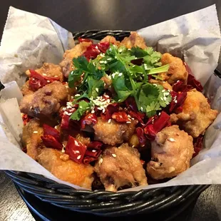 Chicken Wings With Explosive Chili