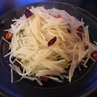 Stir Fried Potato Strips