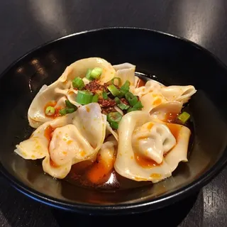 A11. Wonton in Red Oil