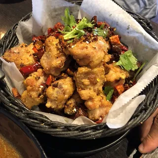 59. Chicken Wings with Explosive Chili