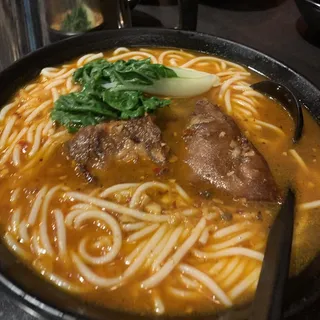 F1. Pork Knuckle Rice Noodle Soup