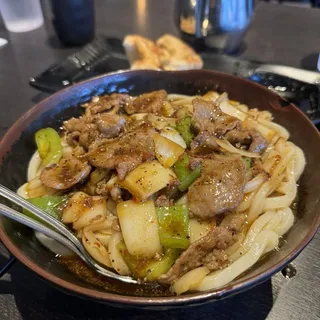 F8. Sauteed Beef Udon