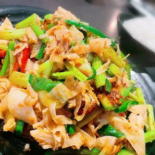 Fried Beef Tripe with Fresh Peppers
