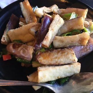 V4. Dry Braised Eggplant