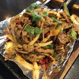 M14. Sizzling Cumin Beef