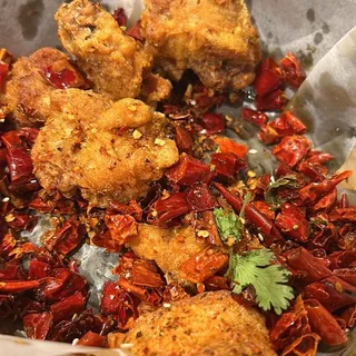 M17. Chicken Wings with Explosive Chili