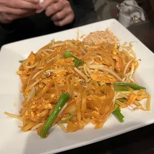 Pad Thai with chicken