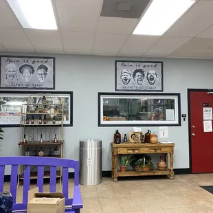 Lobby area of spicin'