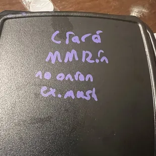 Box says extra mushroom no onion