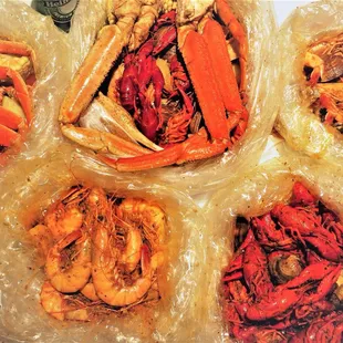 oysters and mussels, food, oysters, shellfish, mussels