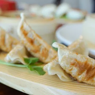 a plate of food on a table