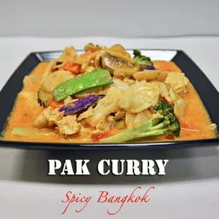 a plate of stir fried vegetables