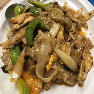 Pad Kee Mao (I would skip this and get the pad see ew)