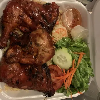 Thai BBQ Chicken Dinner Special
