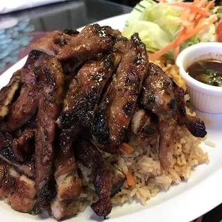 Spicy BBQ Pork Dinner Special