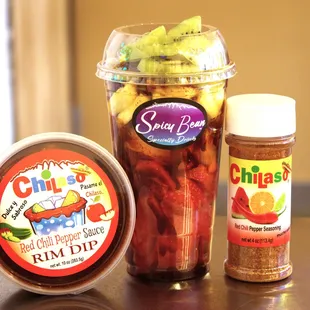 Our Chilasonada Fruit Cup is Fantabulous!!