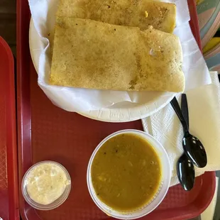 Mysore masala dosa