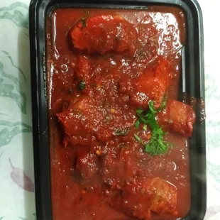 Chicken vindaloo