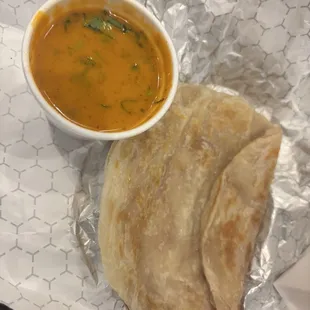 Roti with Panama curry
