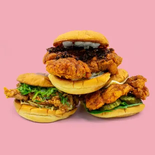 food, chicken wings and fried chicken