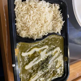 Palak paneer