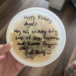 Birthday Note
