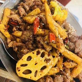 8. Lamb in Dried Pot