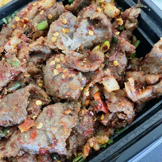 Fried Beef with Cumin