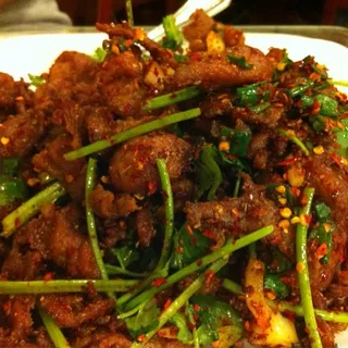 Fried Lamb with Cumin