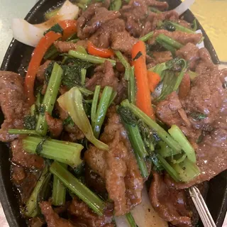 Sizzling Beef Plate