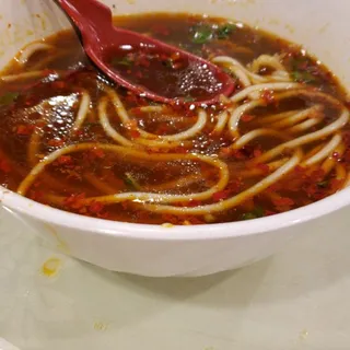 Hot and Spicy Noodle Soup