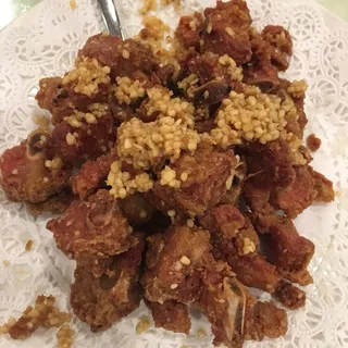 Pork Chop with Garlic Salt