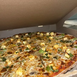 Panee tikka pizza