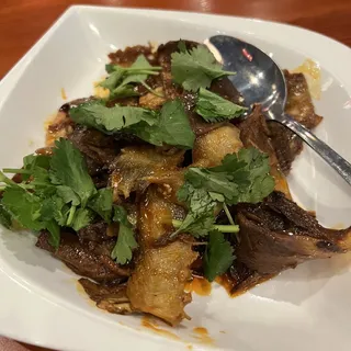 Numbing Spicy Beef Combo