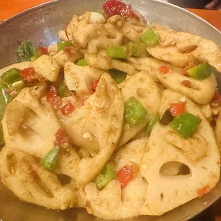 Lotus Roots with Season Chilies