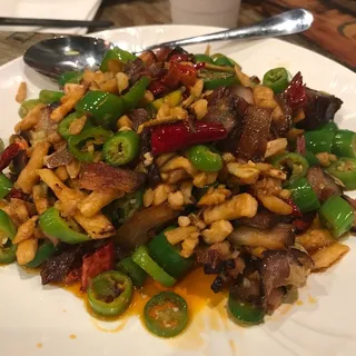 Smoked Ham with Dried Turnip