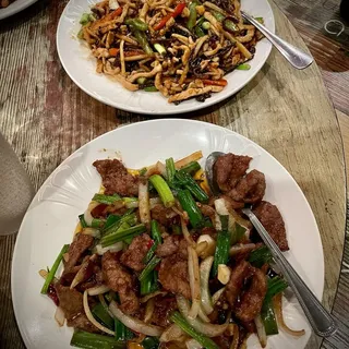 Fire Burst Mongolian Beef