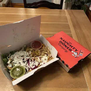Döner Box with Salad