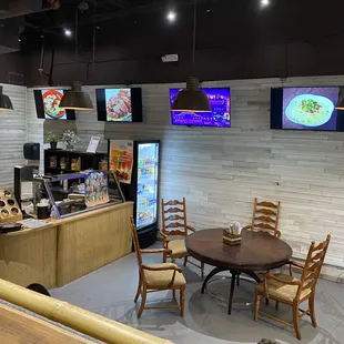Downstairs portion of restaurant