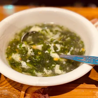 Mustard Green Tofu Soup