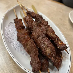 Beef Skewers