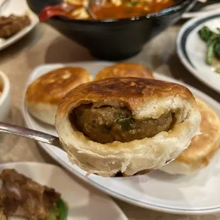 Pan Fried Pork Buns