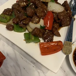 Black Pepper Steak Cube