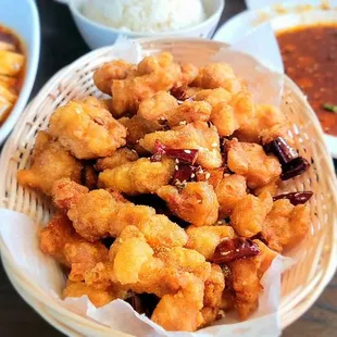 Spicy fried chicken