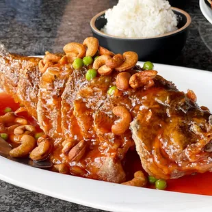 Strip Bass (bone in whole fish)