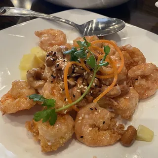 Honey Cashew Shrimp