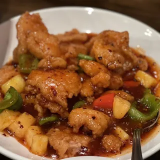 Sweet & Spicy Flounder