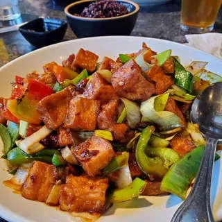Hot and Spicy J's Tofu
