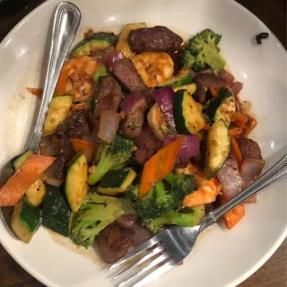 Hibachi Surf and Turf